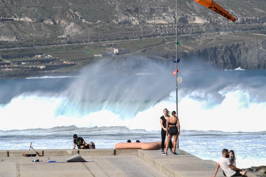 Oleaje en Gran Canaria (15/02/2021)