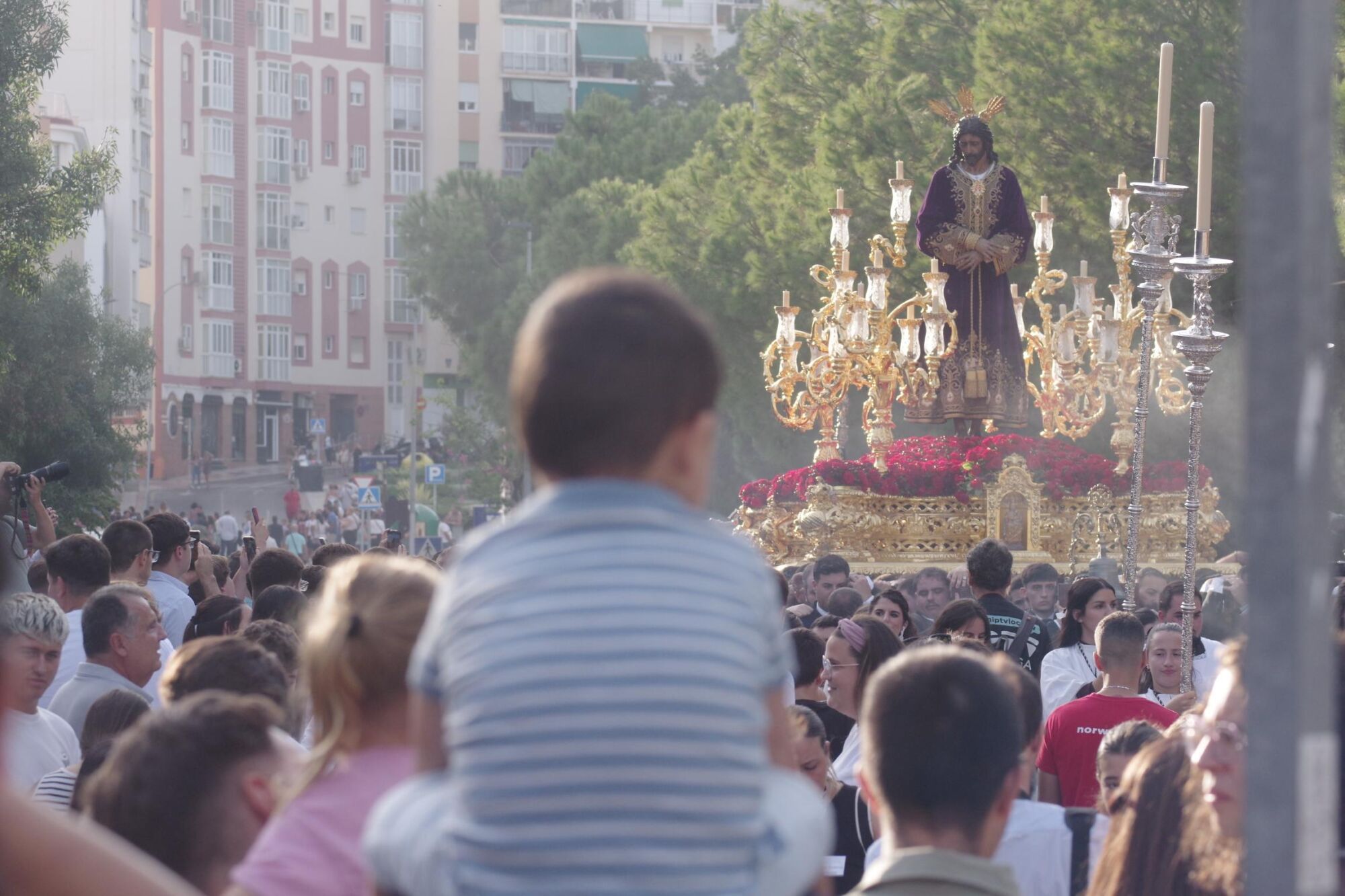 Salida extraordinaria del Señor de la Soledad por el 25 aniversario de su bendición