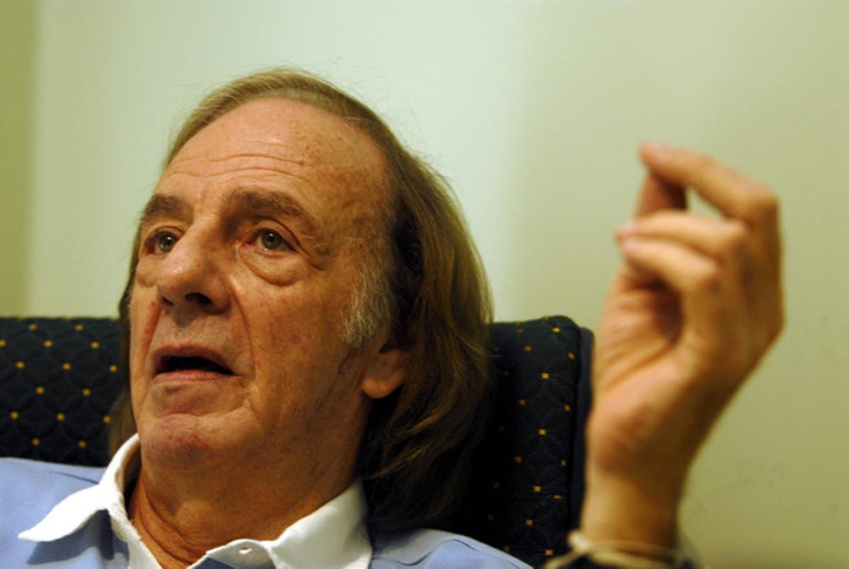 César Luis Menotti, a Buenos Aires, el 2007.