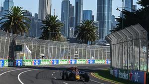 Pepe Martí, durante la clasificación de la F2 en Melbourne