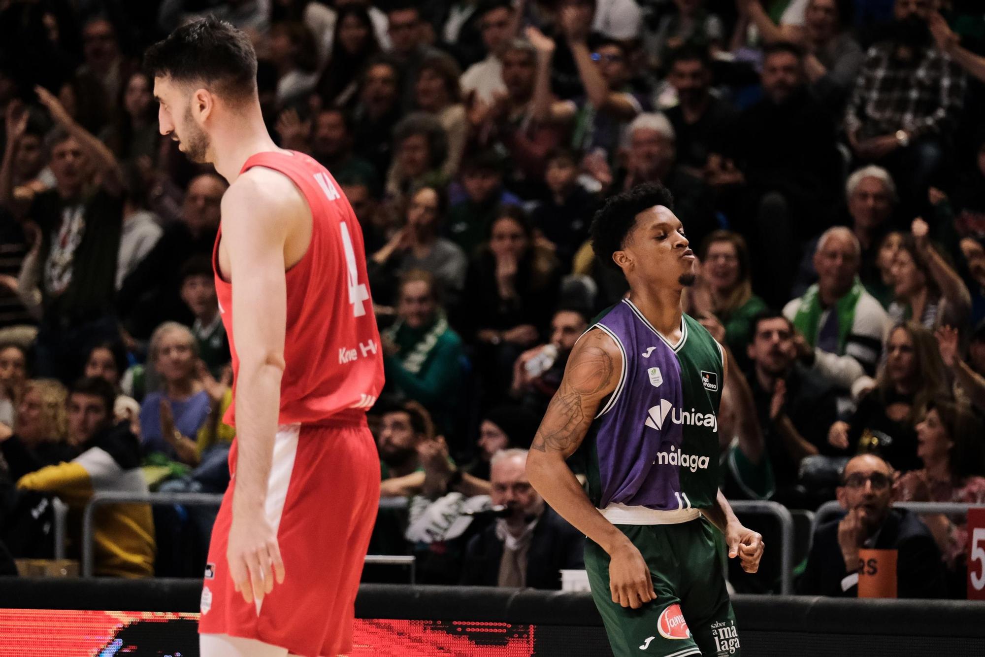 El Unicaja - Basquet Girona de la Liga Endesa, en fotos