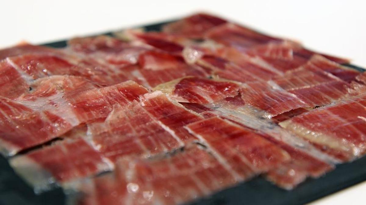 Jamón ibérico.