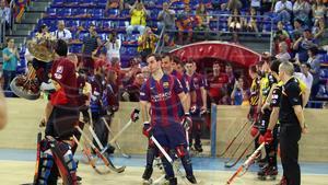 Hockey  patines: FC Barcelona,5-Noia Freixenet,2