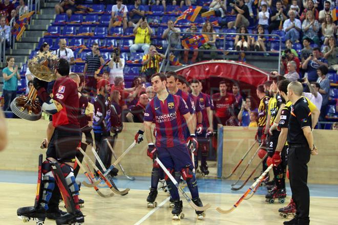 Hockey  patines: FC Barcelona,5-Noia Freixenet,2