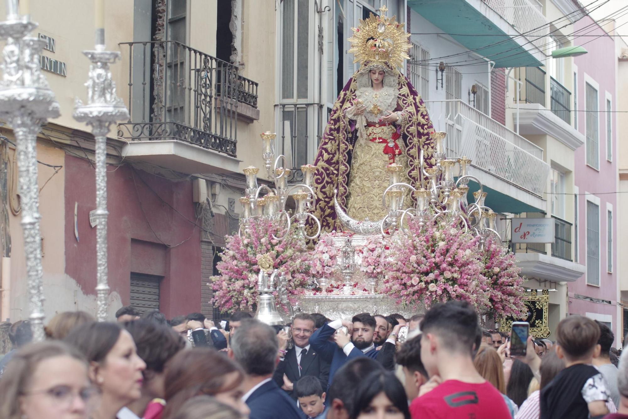 La procesión de la Virgen de la Trinidad 2023, en imágenes