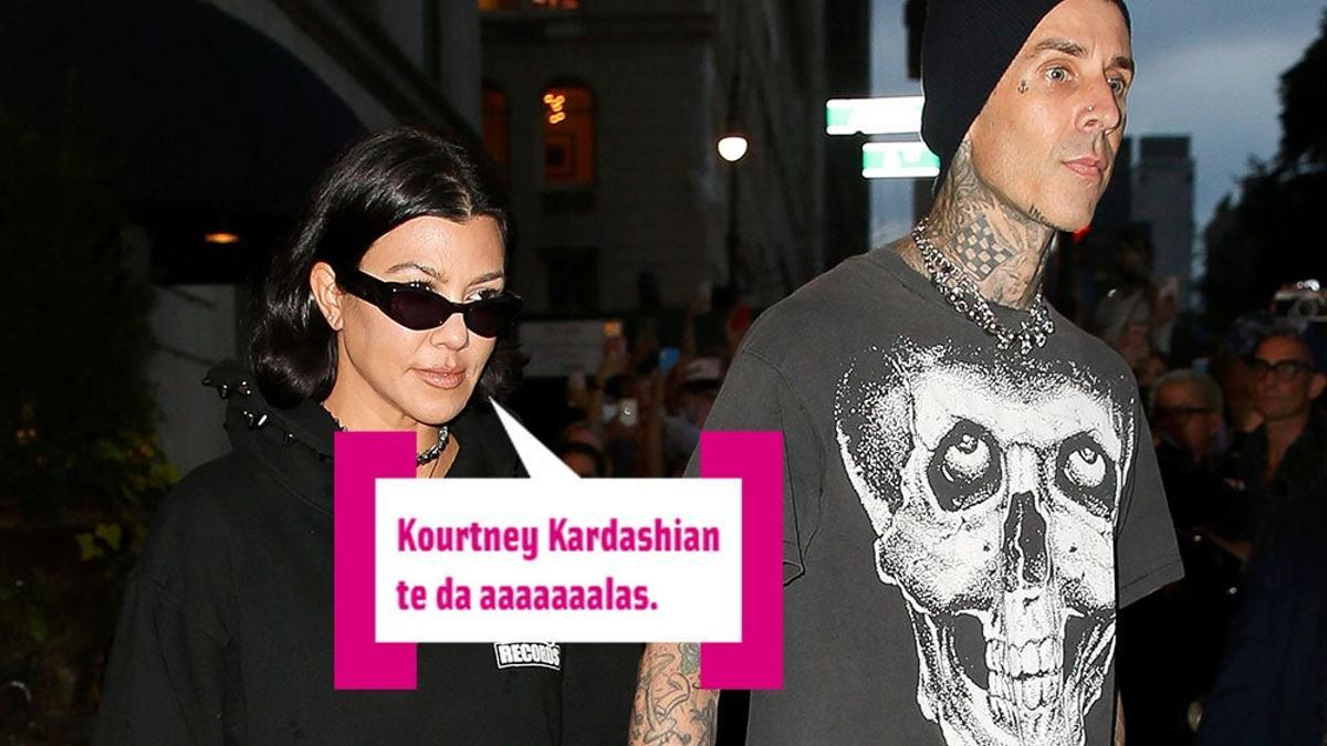 Kourtney Kardashian se casó borracha con Travis Barker