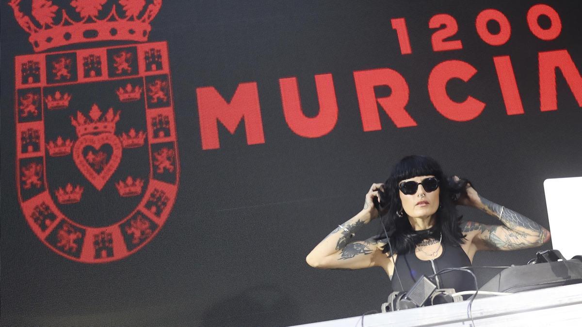 Uno de los actos celebrados con motivo del 1.200 aniversario de la ciudad de Murcia