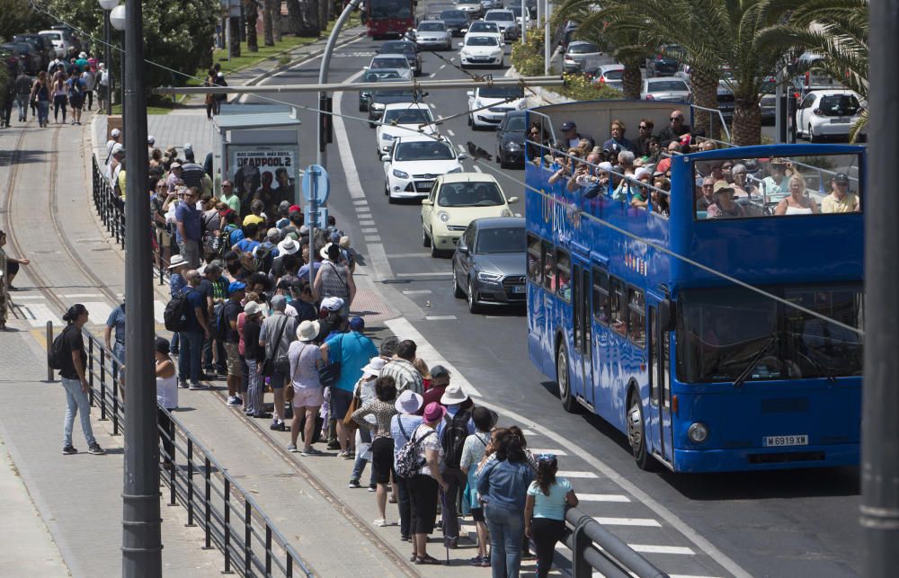 Alicante recibe a miles de cruceristas