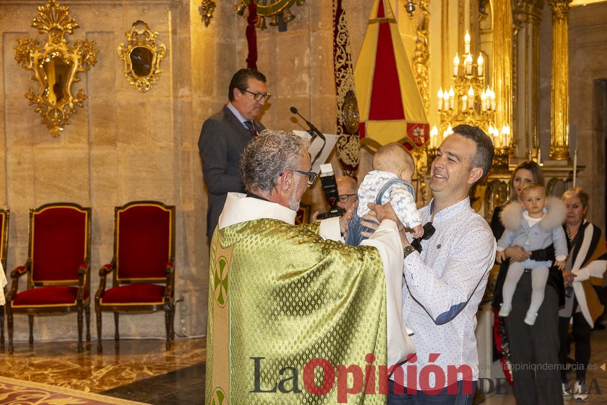 Presentación a la Vera Cruz de Caravaca de los niños nacidos en 2023