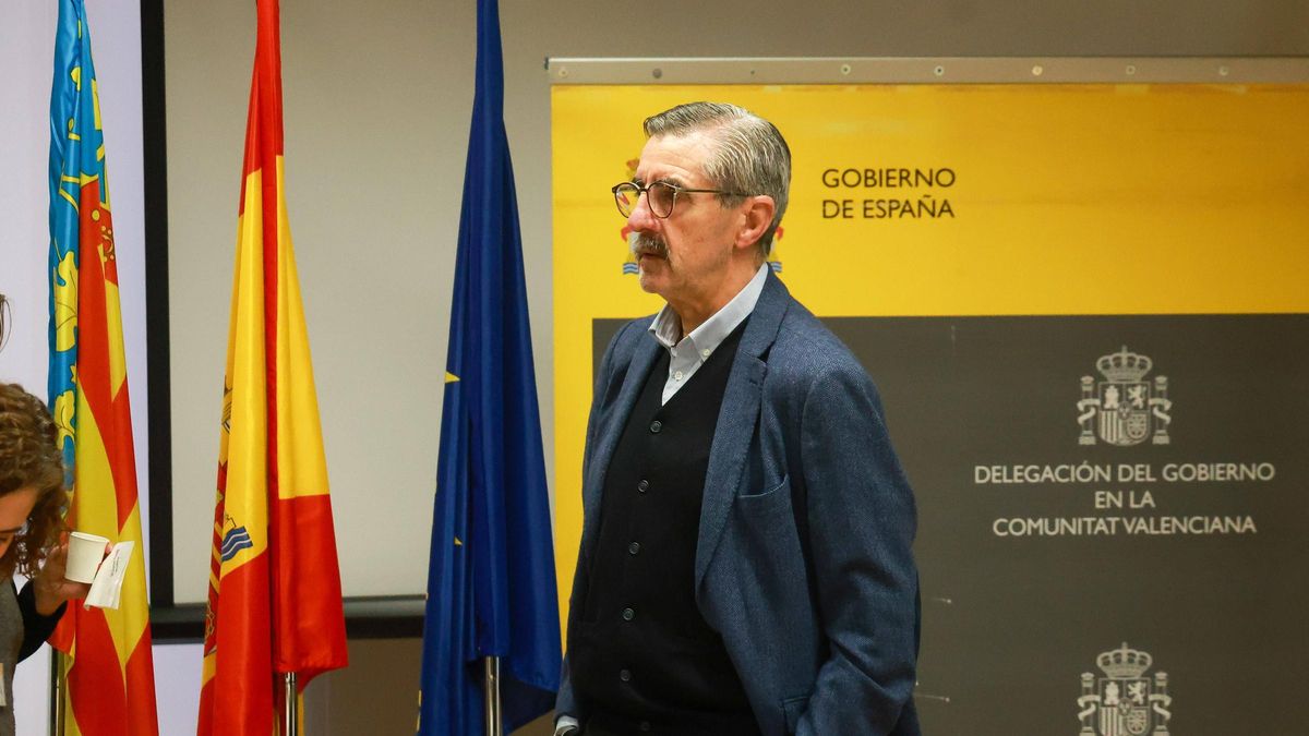 José María Ángel, en la Delegación del Gobierno en València.