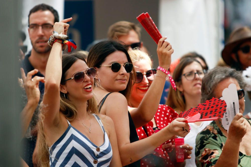 Ambiente en la Feria de Málaga del martes 20 de agosto