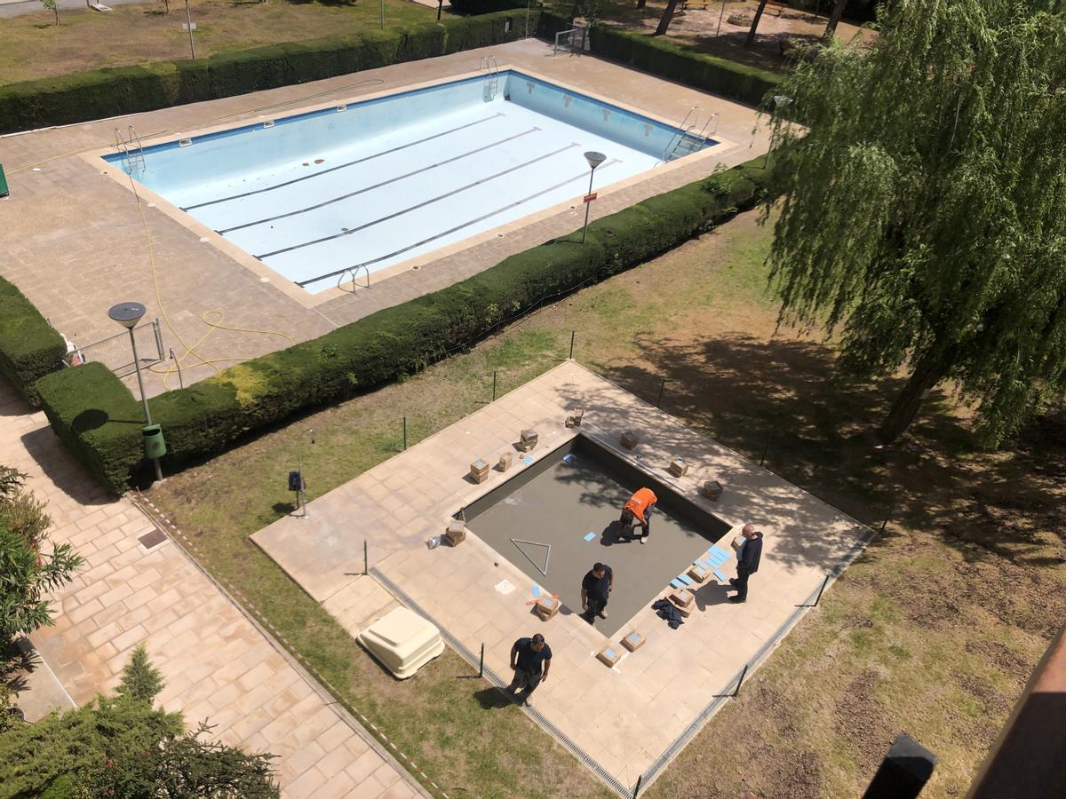 El llenado de las piscinas peligra si se mantiene el tiempo actual.