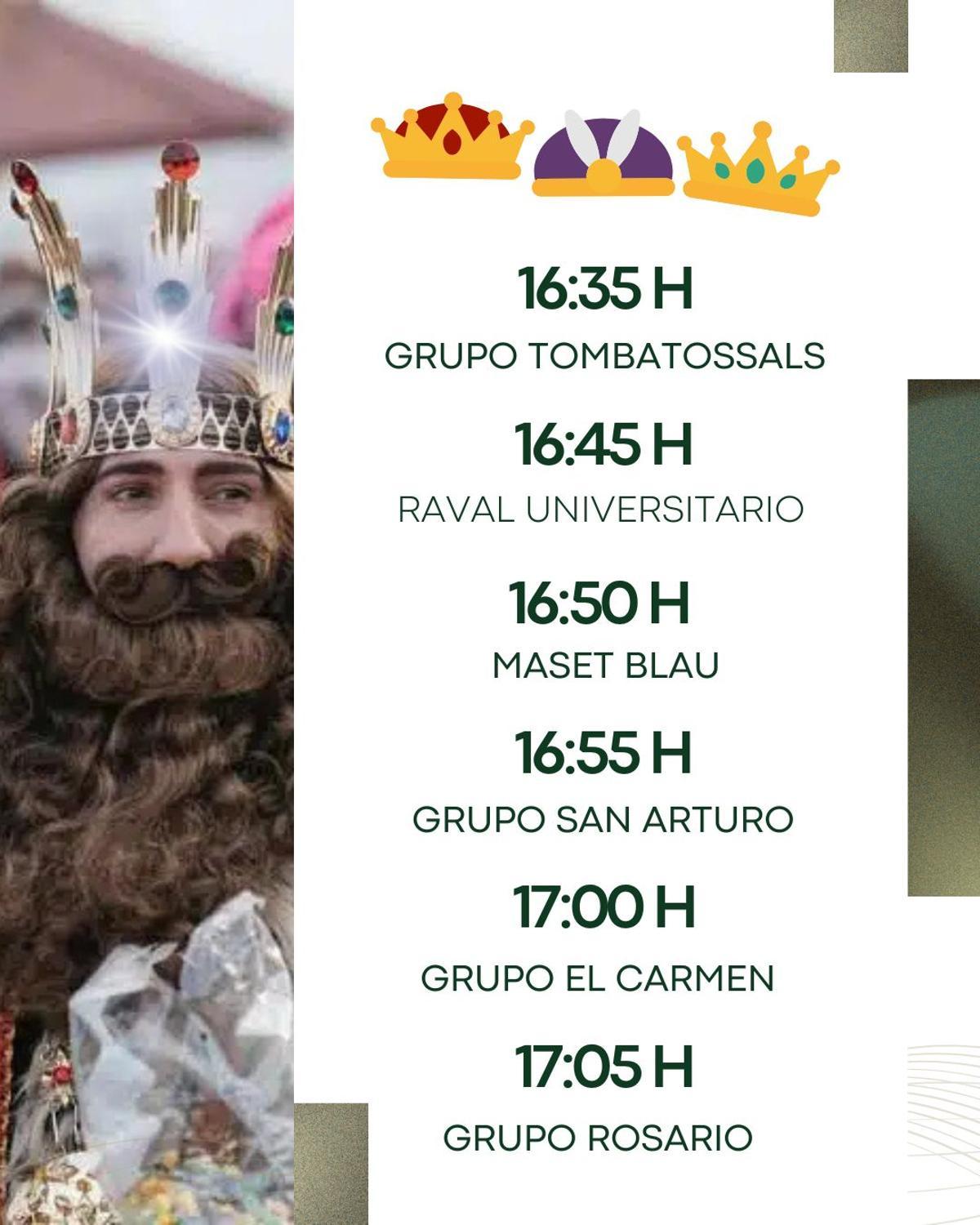 Recorrido por los barrios.