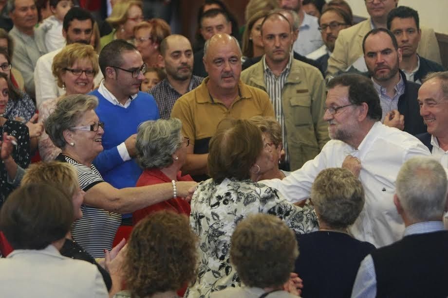 25S | Mitin de Rajoy en Betanzos y Pontedeume