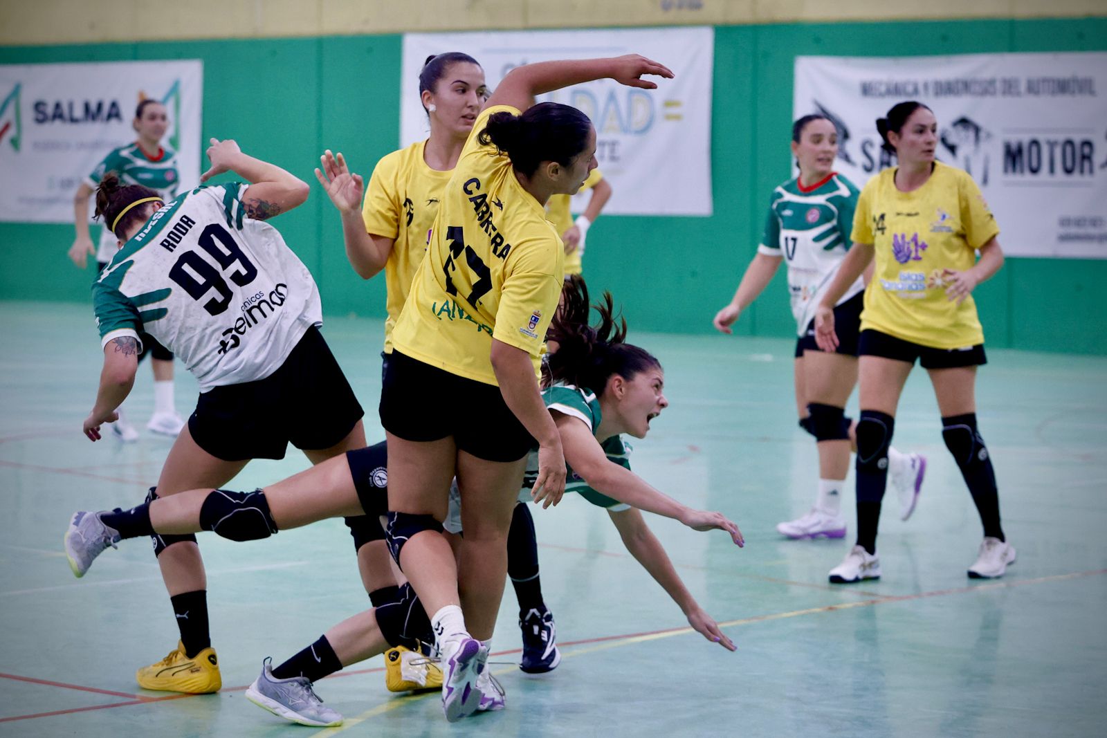 El encuentro Salma Adesal - Lanzarote Puerto El Carmen, en imágenes