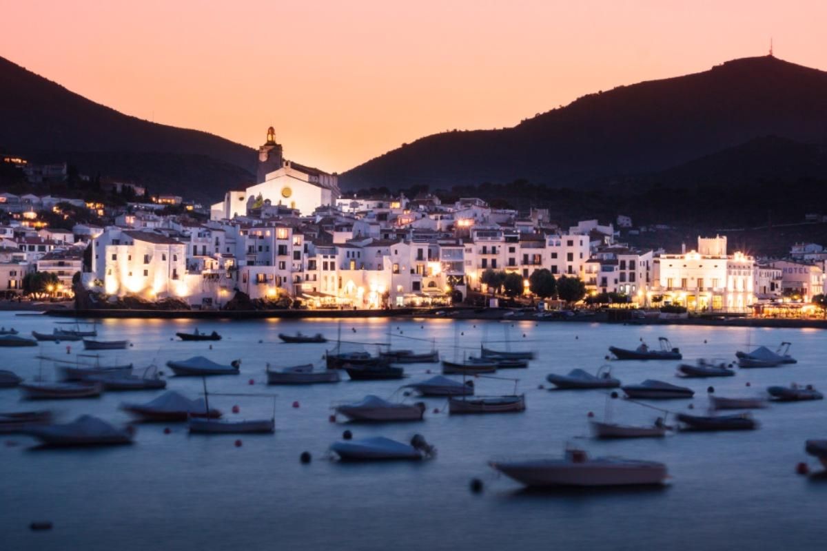 Cadaqués (Girona) al atardecer