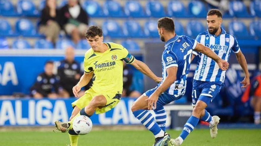 Gerard Moreno, Kapitän von Villarreal, analysierte die Situation der Mannschaft nach der Niederlage im Mendizorroza