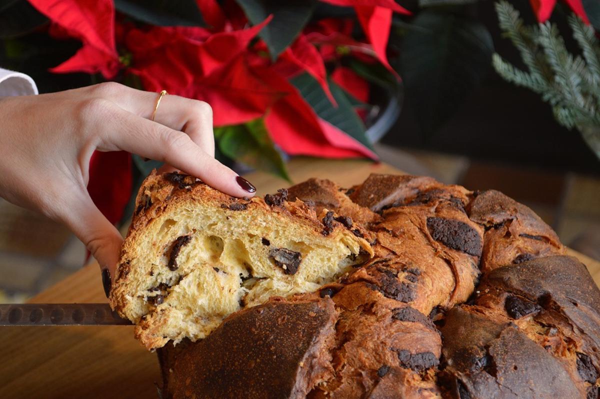 El panettone de Bodegas Izadi.