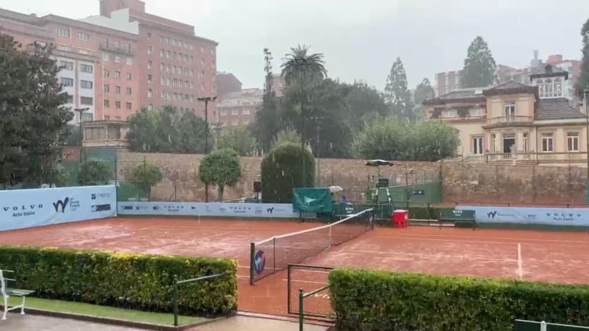 La lluvia obliga a suspender la primera jornada de la 91ª Copa RCT Oviedo