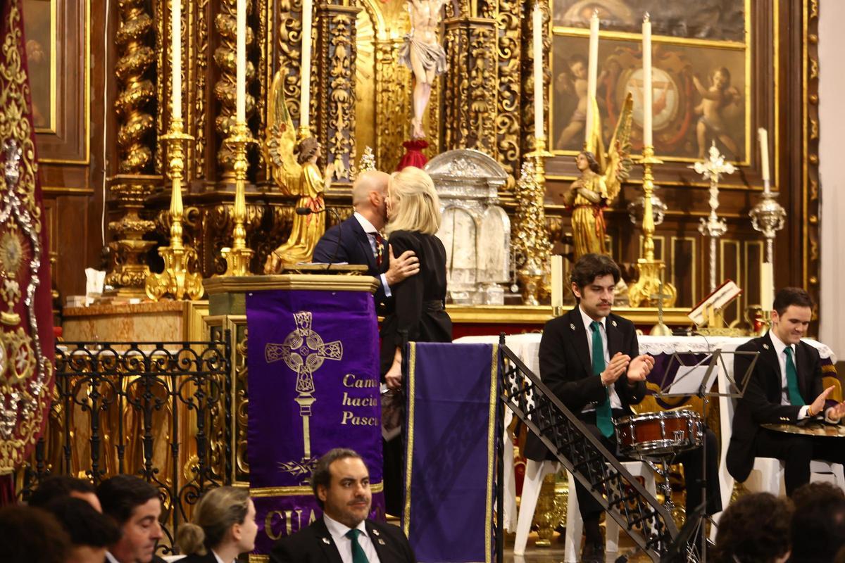 Ana María Criado exalta la figura del nazareno penitente.