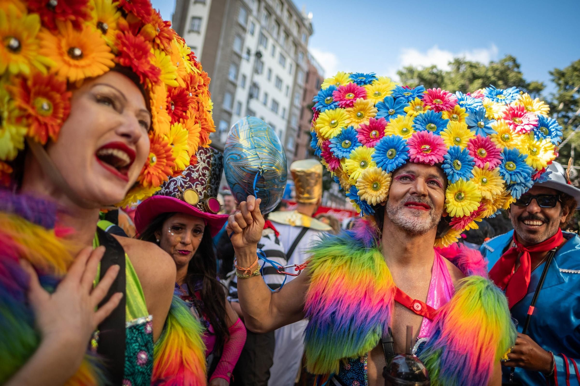 Santa Cruz celebra su segundo Carnaval de día