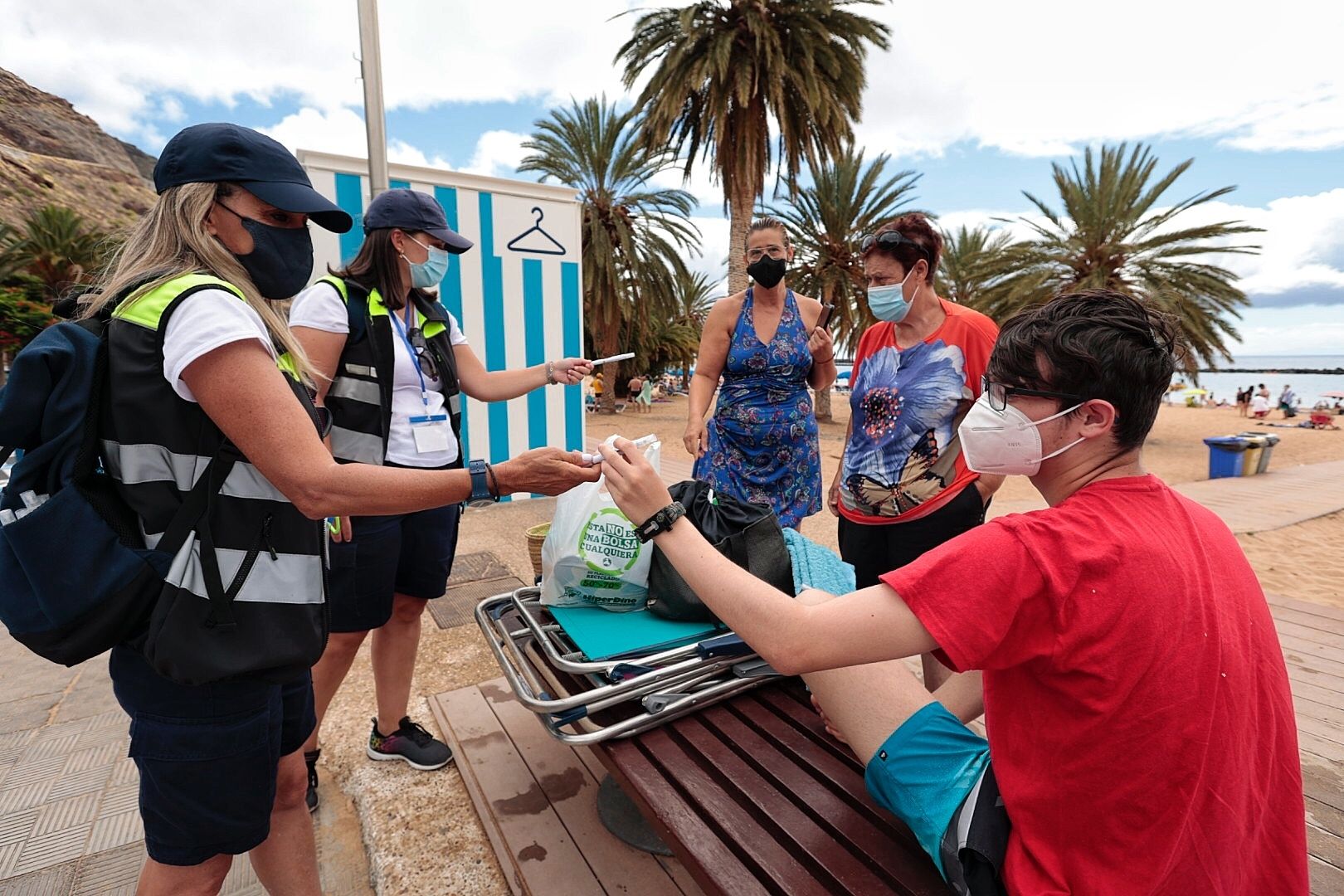 Informadores Covid en Santa Cruz de Tenerife