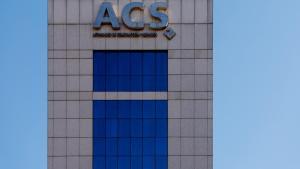 Fachada de la sede de ACS.