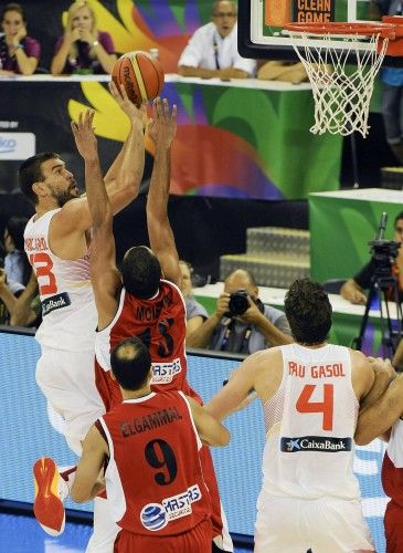 Mundial de baloncesto: España - Egipto