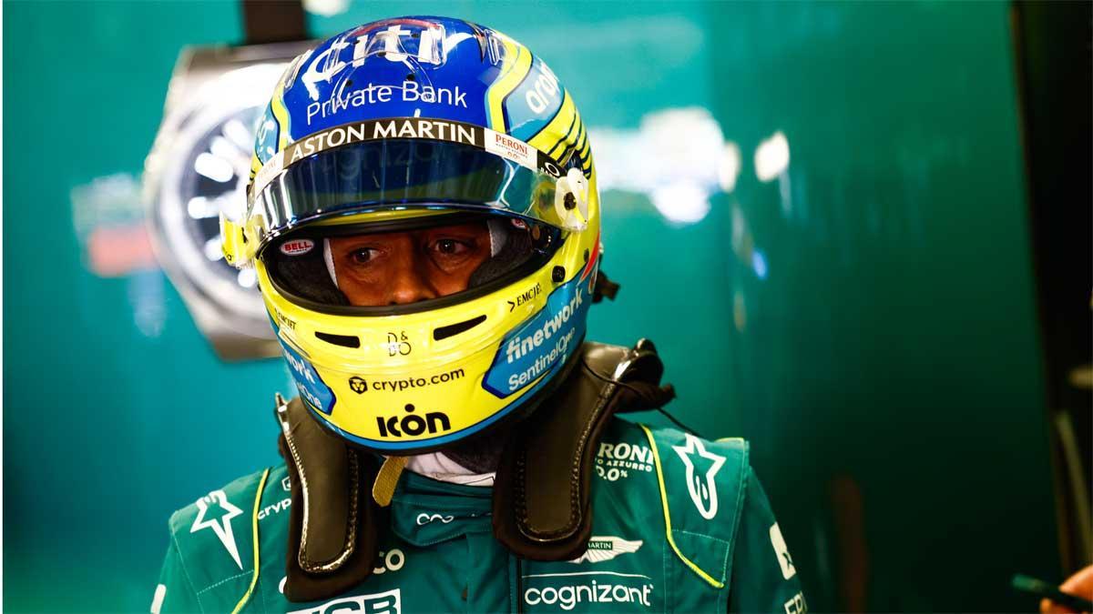 Alonso ha subido al podio en Mónaco