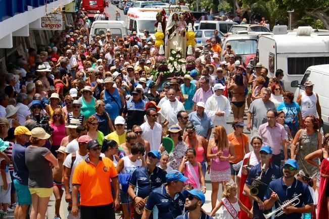 Procesión Marítima de la Virgen del Carmen de Arguineguín al Puerto de Mogán 2016