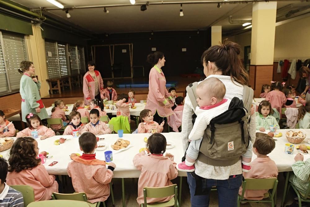 Desayuno saludable en el Colegio Nicanor Piñole