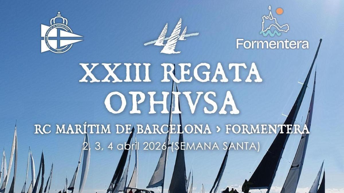 El cartel de la Regata Ophiusa