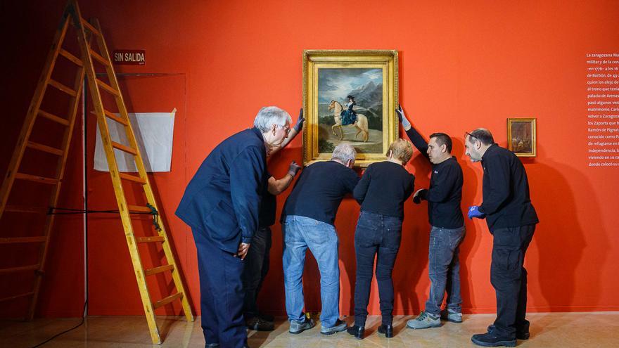 La Lonja descubre la Zaragoza de Goya con una exposición sobre su etapa joven