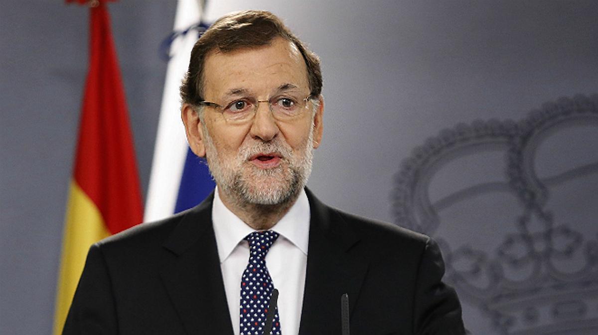 Rajoy respon a la resolució independentista plantejada per Junts pel Sí i la CUP al Parlament.