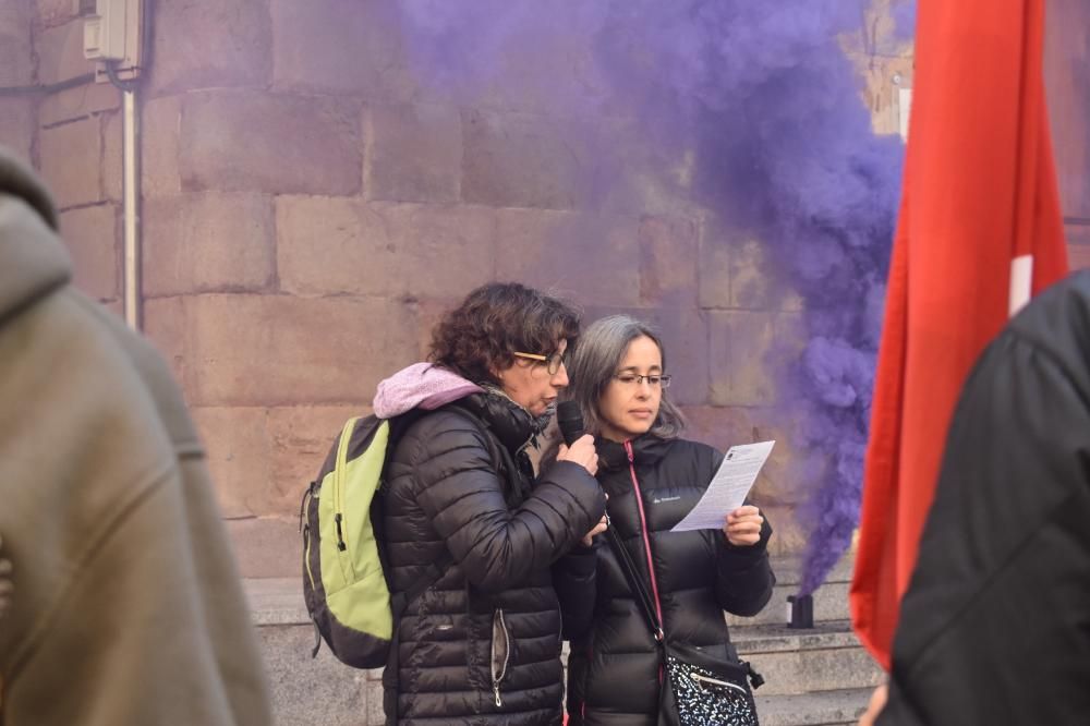 Manifestació 8-M a Berga