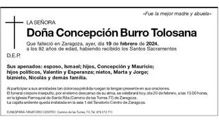Concepción Burro Tolosana