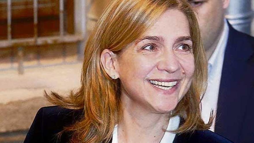 La Infanta Cristina de Borbón, pendiente ahora de la decisión del juez instructor. // Reuters