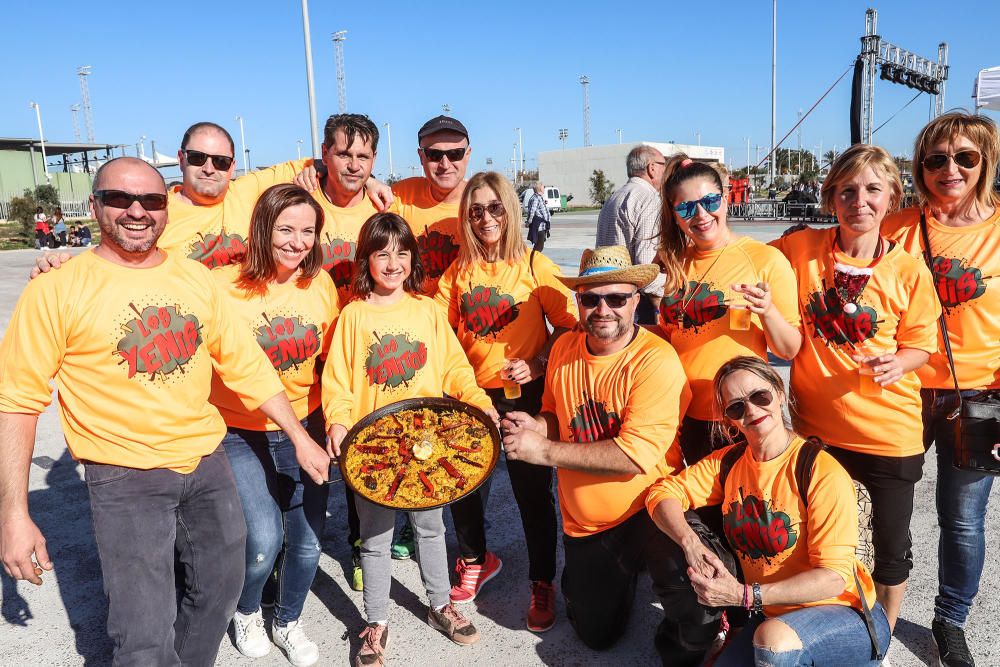 Miles de vecinos de Torrevieja disfrutan del Día de las Paellas en el recinto ferial con motivo de las fiestas patronales de La Purísima2018