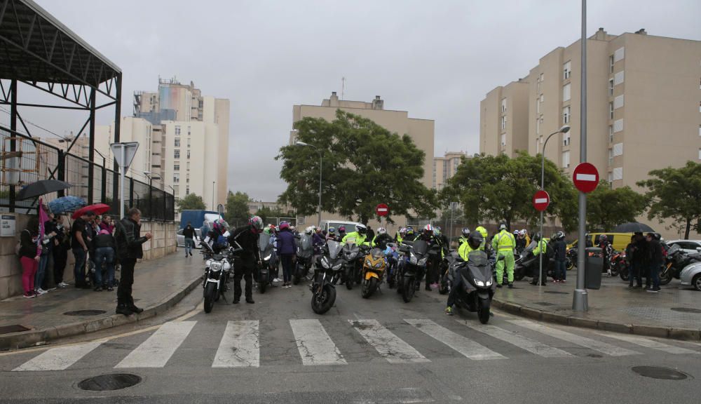 El motociclismo mallorquín recuerda a Luis Salom