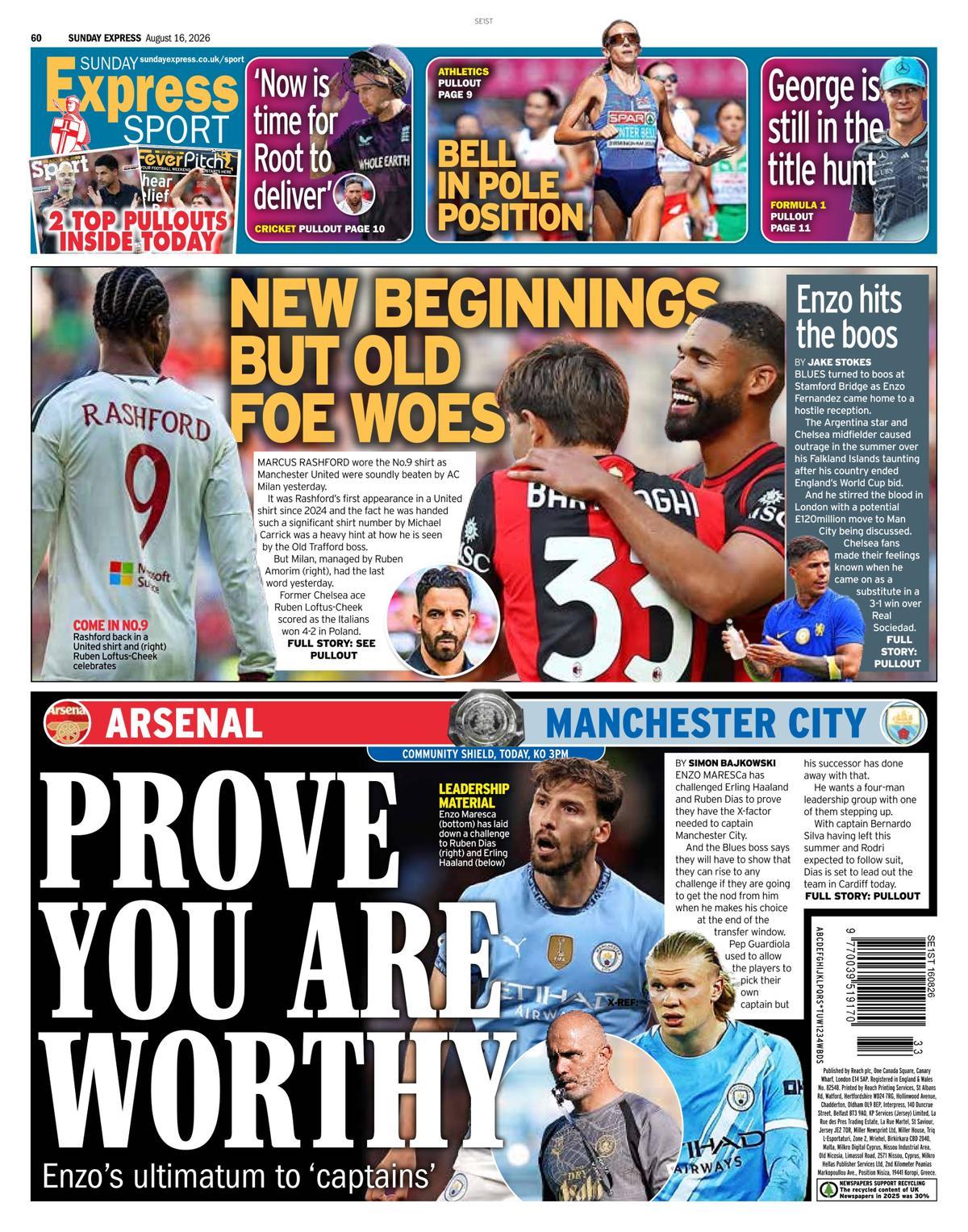 Las portadas de la prensa deportiva de hoy