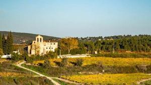 Imagen de la iglesia de Santa Magdalena de Canyelles
