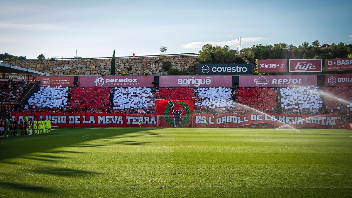 Sensacional ambiente en el Nou Estadi