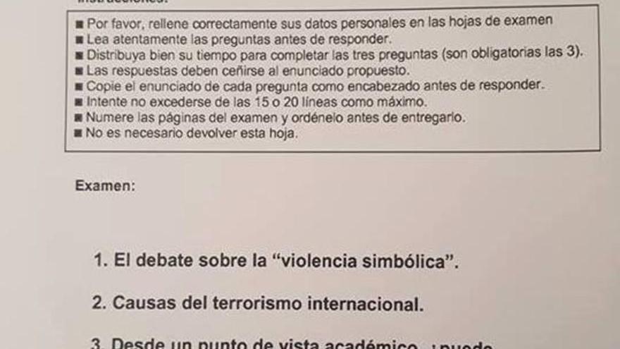 La UNED pregunta en un examen si el 1-O y la DUI fueron un golpe de Estado