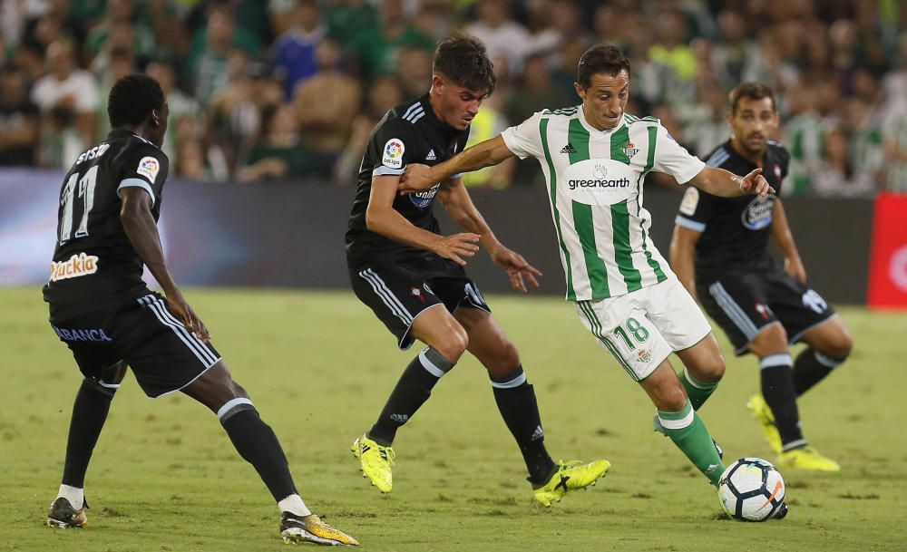 Las mejores imágenes del duelo entre el Celta y Betis en el Benito Villamarín.