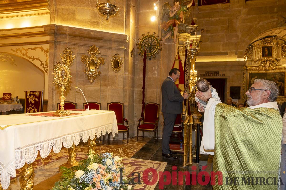 Presentación a la Vera Cruz de Caravaca de los niños nacidos en 2023