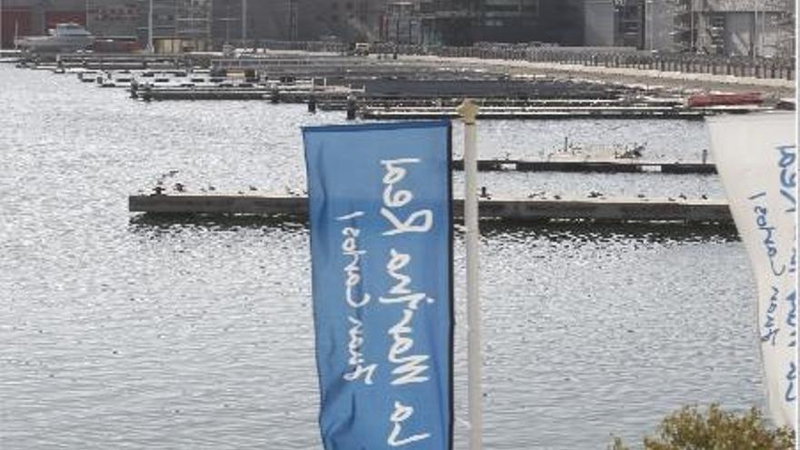 Bases deportivas en la Marina Real Juan Carlos I.