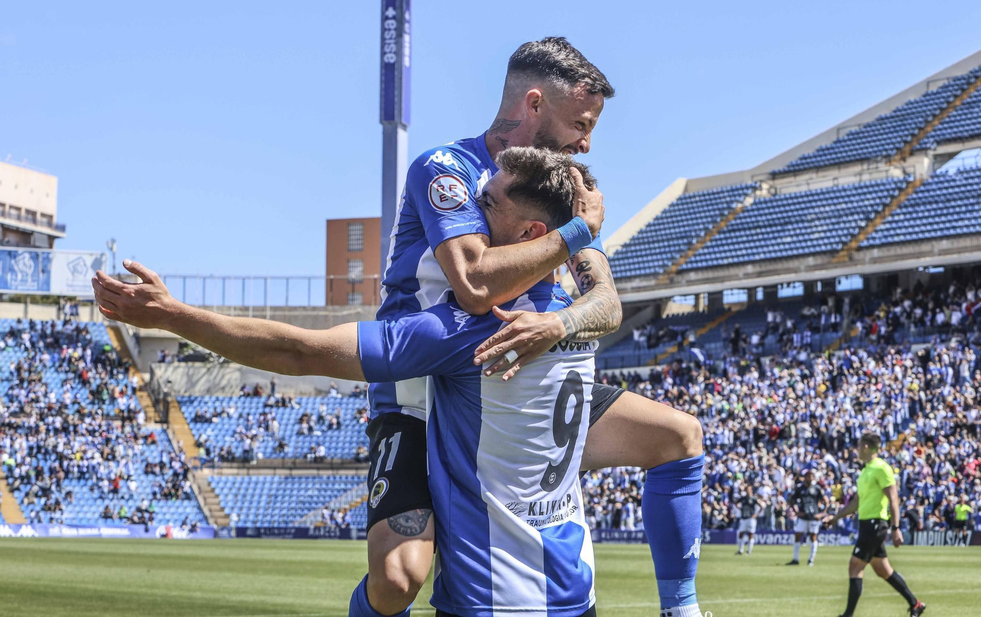 Las imágenes del Hércules CF- Peña Deportiva (5-1)