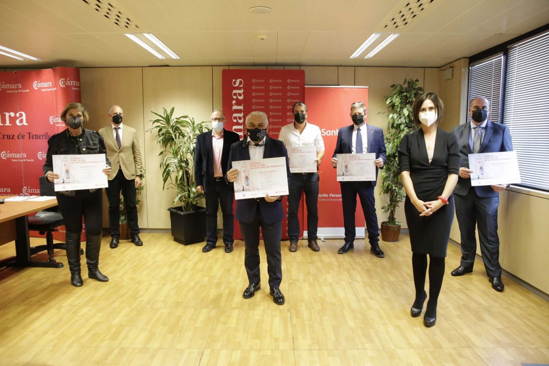 Entrega de los Premios de la Cámara de Comercio y Banco de Santander