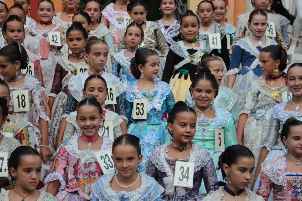 Los Jardines de Monforte acogieron la prueba de las infantiles con moño único