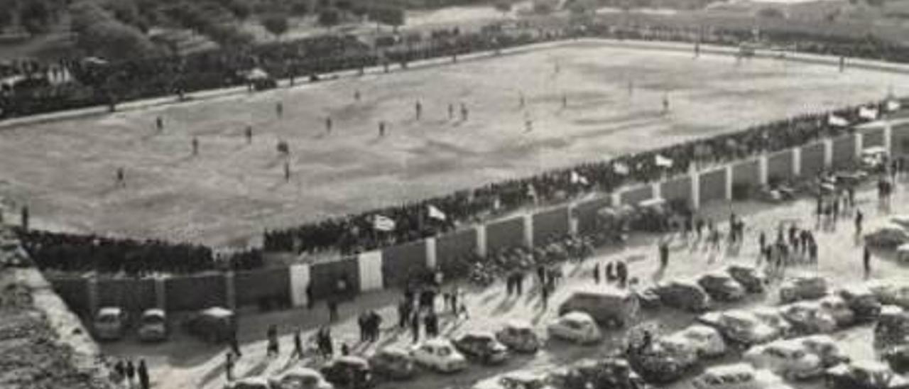 Imagen del campo tomada el día que abrió sus puertas el 26 de abril de 1964